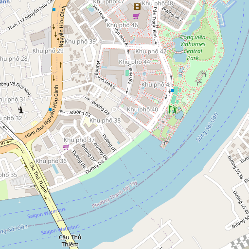 Map of Ho Chi Minh City office