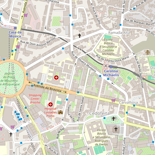 Map of Porto office